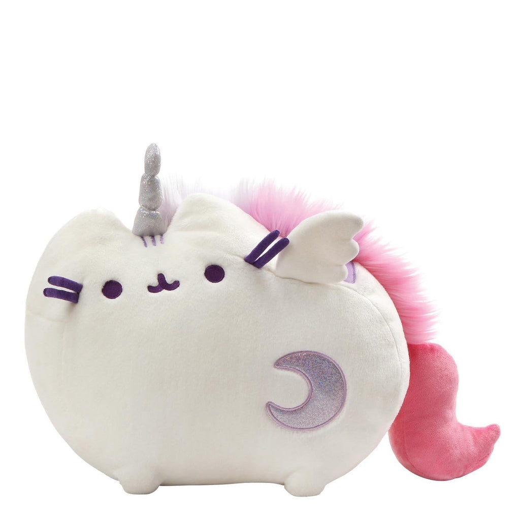 GUND Pusheen Super Pusheenicorn Unicorn Sound and Lights Plush Stuffed Animal, White, 17" - LeoForward Australia