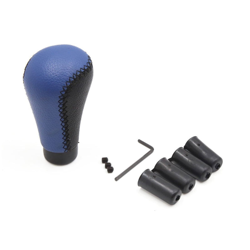  [AUSTRALIA] - uxcell a17031000ux1758 Universal Auto Car Vehicle Manual Transmission Gear Stick Shift Knob Shifter Cover Blue Black M8/M10/M12