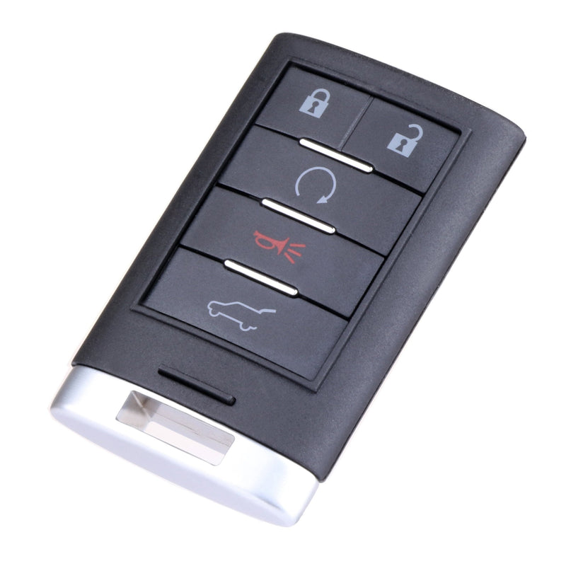 ECCPP Replacement fit for Uncut Keyless Entry Remote Control Car Key Fob Cadillac SRX/ATS/ELR/XTS NBG009768T 315MHz (Pack of 1) - LeoForward Australia