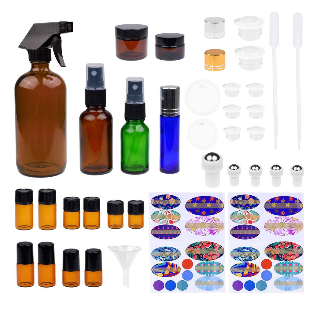 Kare & Kind Refillable Essential Oil Bottle Kit (Essential Oil Bottle Kit) - LeoForward Australia