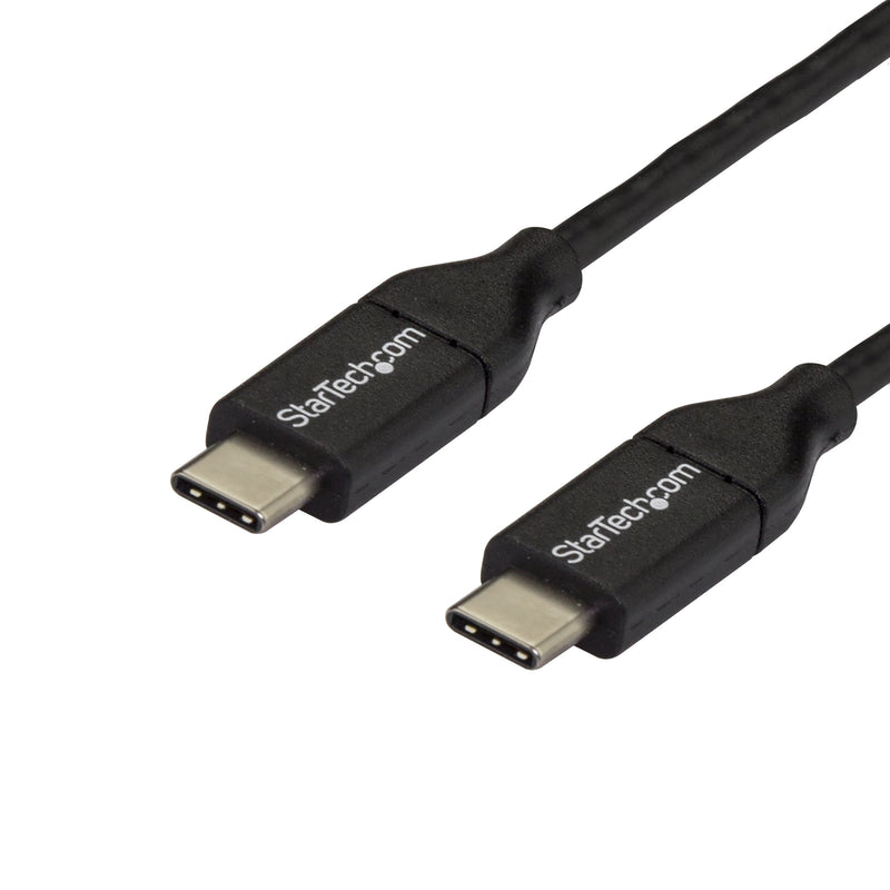  [AUSTRALIA] - StarTech.com USB C to USB C Cable - 3m / 10 ft - USB Cable Male to Male - USB-C Cable - USB-C Charge Cable - USB Type C Cable - USB 2.0 (USB2CC3M), Black 10 ft/ 3 m Standard