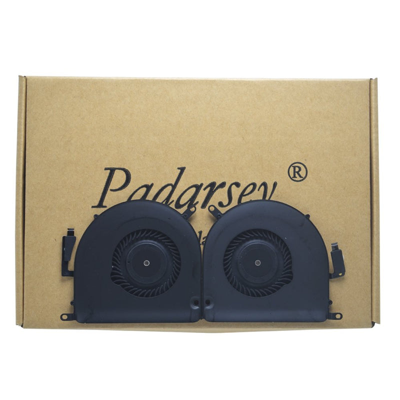  [AUSTRALIA] - Padarsey Replacement CPU Cooling Fan Left and Right Set Compatible for 15" MacBook Pro A1398 2013 2014 2015 Series, Compatible Part Number KDB06105HCA03AEL KD06105HCA04AEM For A1398 2013-2015 15"