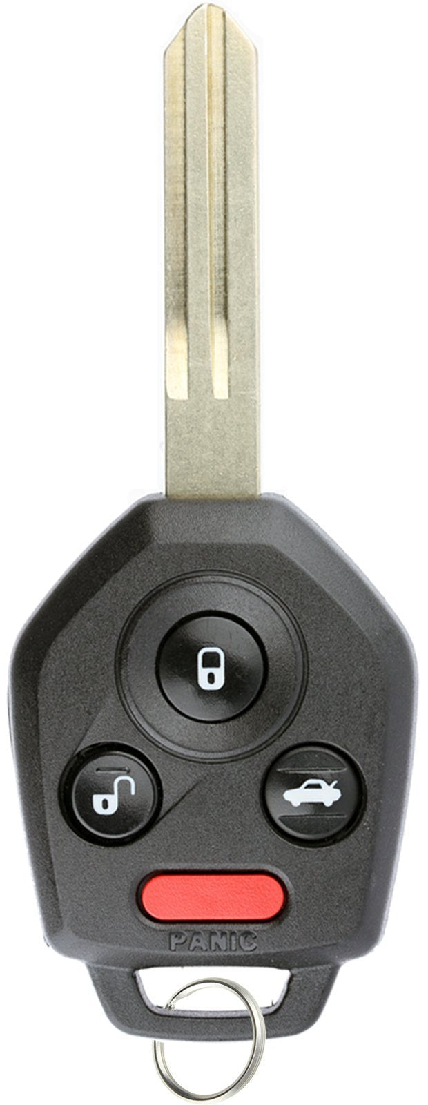  [AUSTRALIA] - KeylessOption Keyless Entry Remote Car Key Fob Blank Uncut Chip Ignition for Impreza WXR STI Forester CWTWB1U811