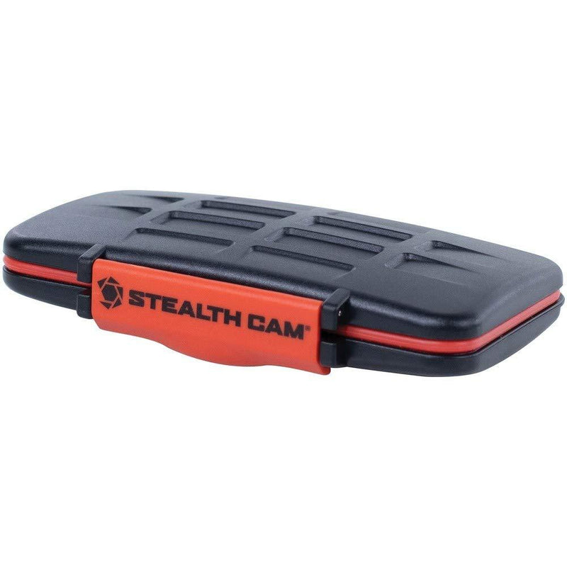 Stealth Cam STC-MCSC Memory Card Storage Case, Orange, One Size - LeoForward Australia