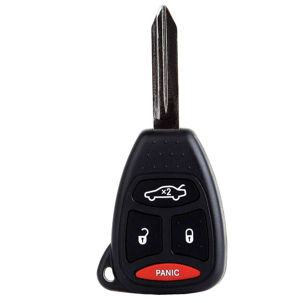  [AUSTRALIA] - ECCPP Replacement fit for Uncut Keyless Entry Remote Key Fob Chrysler Dodge Jeep OHT692713AA (Pack of 1)