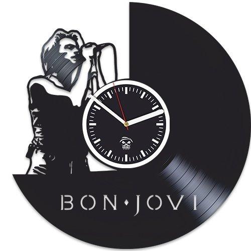 Kovides Vinyl Record John B. Jovi Wall Clock 12 Inch - LeoForward Australia