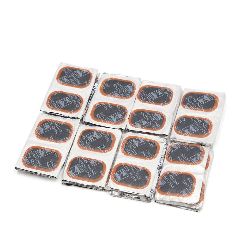 uxcell 94pcs Tyre Puncture Patches Patch Tire Repair Tool 24 x 35mm for Car Motorcycle - LeoForward Australia