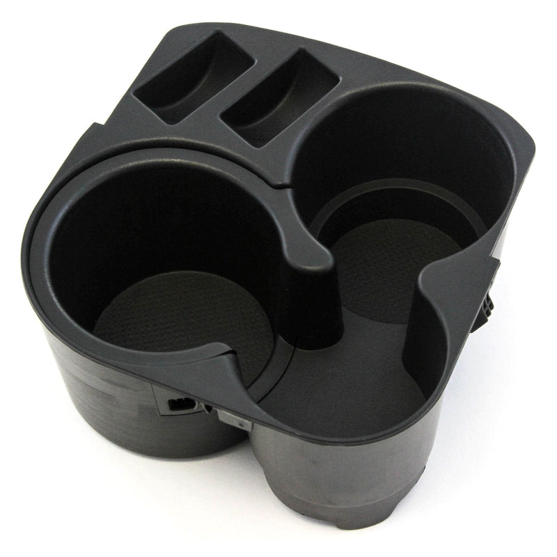  [AUSTRALIA] - Red Hound Auto Cup Holder w Insert Center Console Black Plastic 2007-2012 Compatible with Nissan Altima