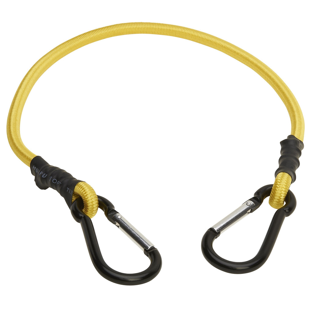  [AUSTRALIA] - Keeper 06080 24" Bungee Cord with Mini Carabiner Hooks, 2 Pack 24"