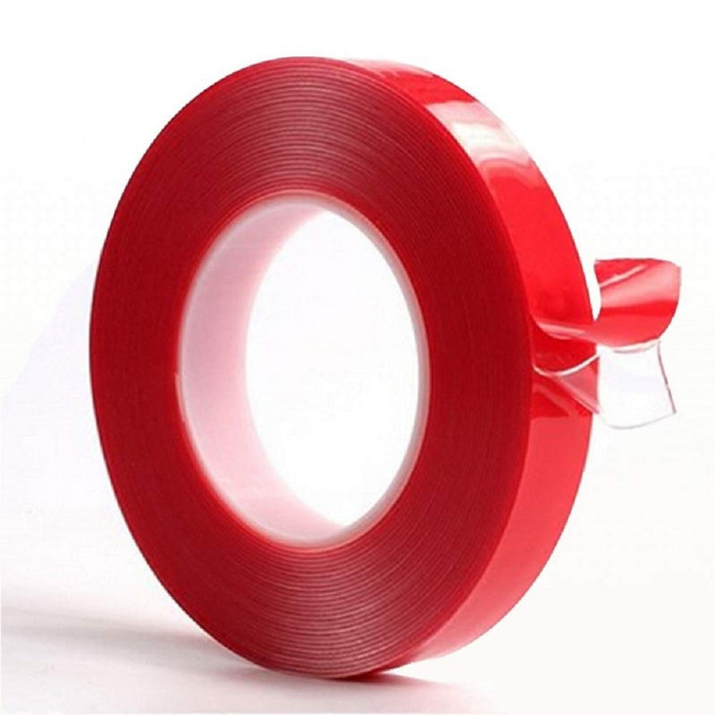  [AUSTRALIA] - 33ft Clear Mounting Tape - Acrylic Adhesive Double Sided Adhesive Foam Tape 10m X 10mm Weatherproof Heavy Duty Glue, Heat Resistant Perfect for LED Light Strip Channel,Auto,Household,and More 10m*10mm