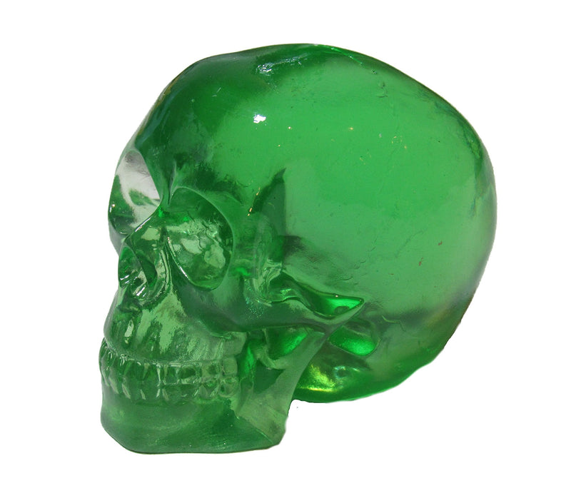  [AUSTRALIA] - Clear Green Skull Head Shift Knob / Decor