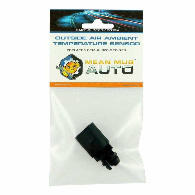 Mean Mug Auto 2223-12019A Outside Air Ambient Temperature Sensor - Compatible with Audi, Volkswagen - Replaces OEM #: 8Z0820535 - LeoForward Australia