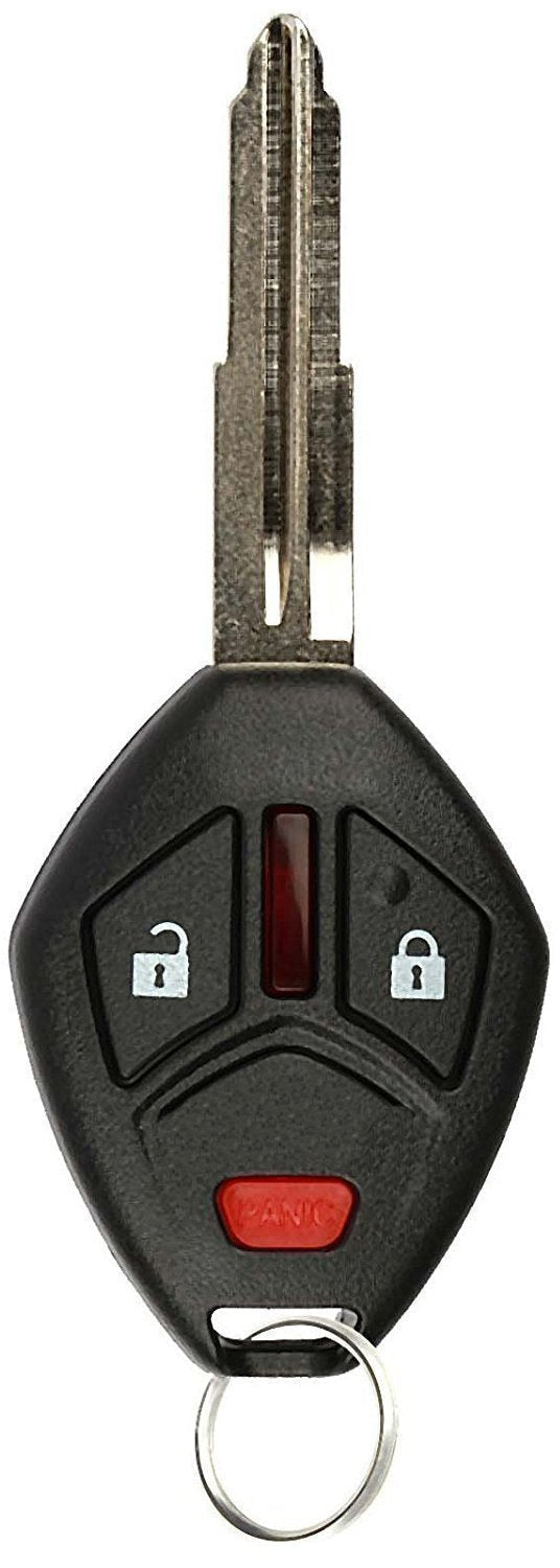  [AUSTRALIA] - KeylessOption Keyless Entry Remote Uncut Notch Car Ignition Chip Key Fob for OUCG8D-620M-A