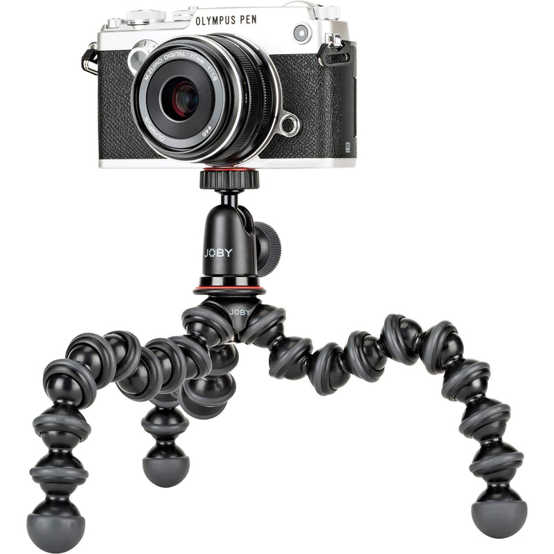  [AUSTRALIA] - Joby JB01503 GorillaPod 1K Kit. Compact Tripod 1K Stand and Ballhead 1K for Compact Mirrorless Cameras or Devices up to 1k (2.2lbs). Black/Charcoal.