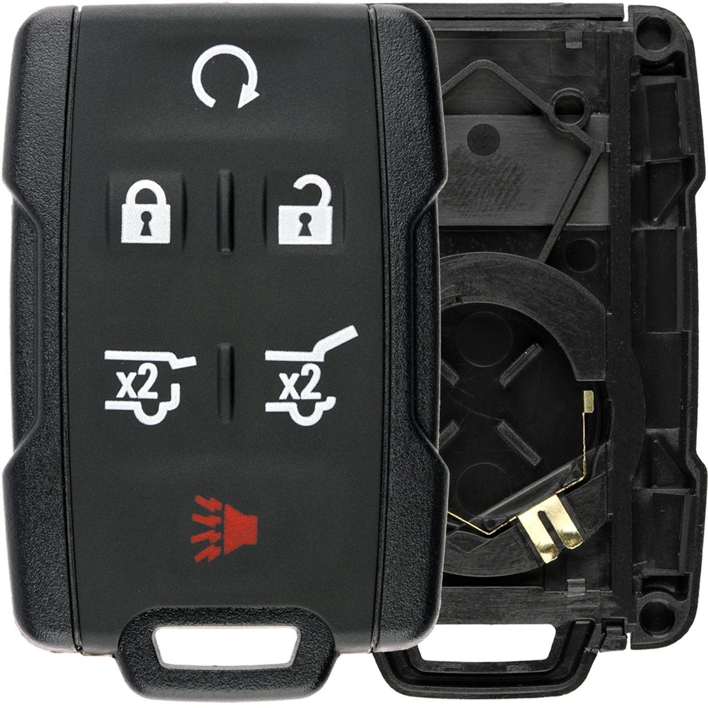  [AUSTRALIA] - KeylessOption Keyless Entry Remote Control Car Key Fob Case Shell Button Pad Outer Cover for Suburban Tahoe M3N-32337100