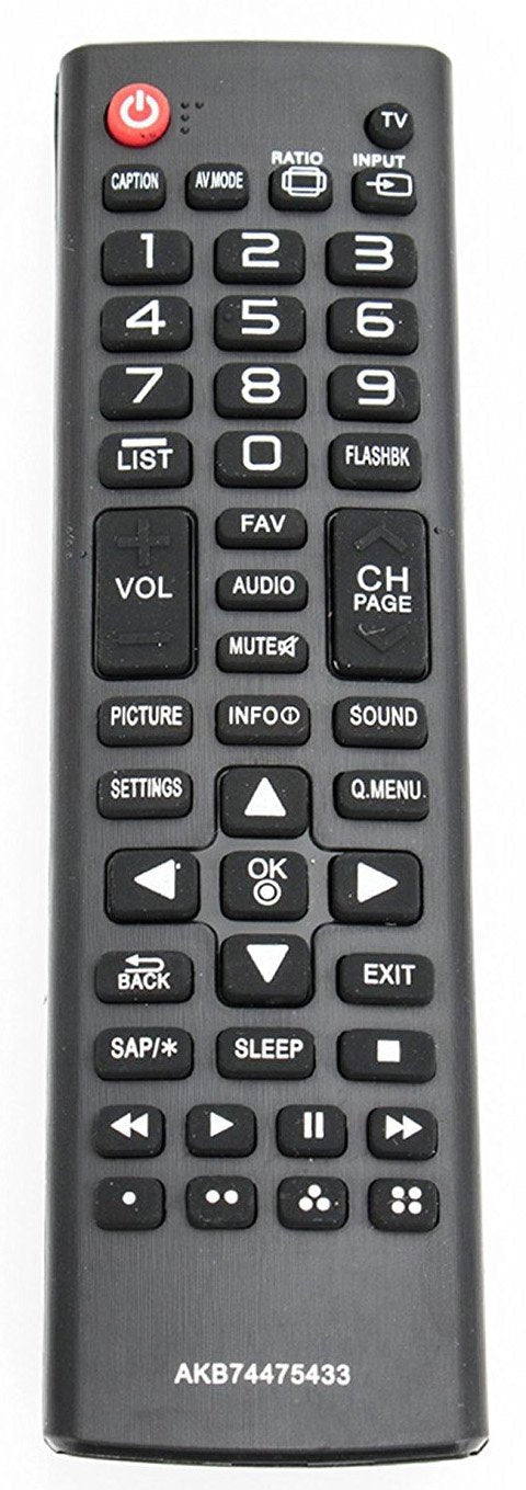 AKB74475433 TV Remote Control Replacement for LG TVs - LeoForward Australia