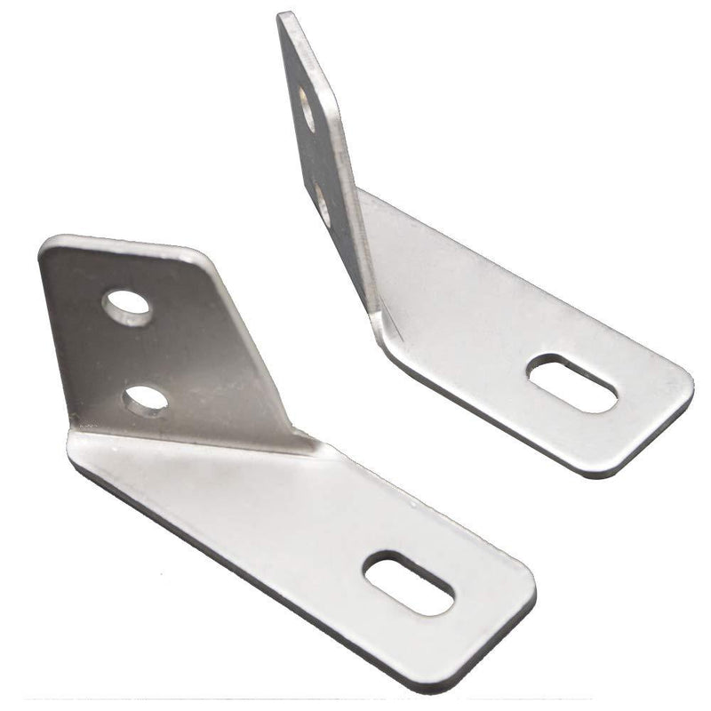  [AUSTRALIA] - Compatible with Fix Right/Left Side Broken Fender Saddlebag Rail Support Brackets Strut Stainless Steel Compatible with Harley-Davidson Touring FLT FLHT Ultra Classic (1985-2008)