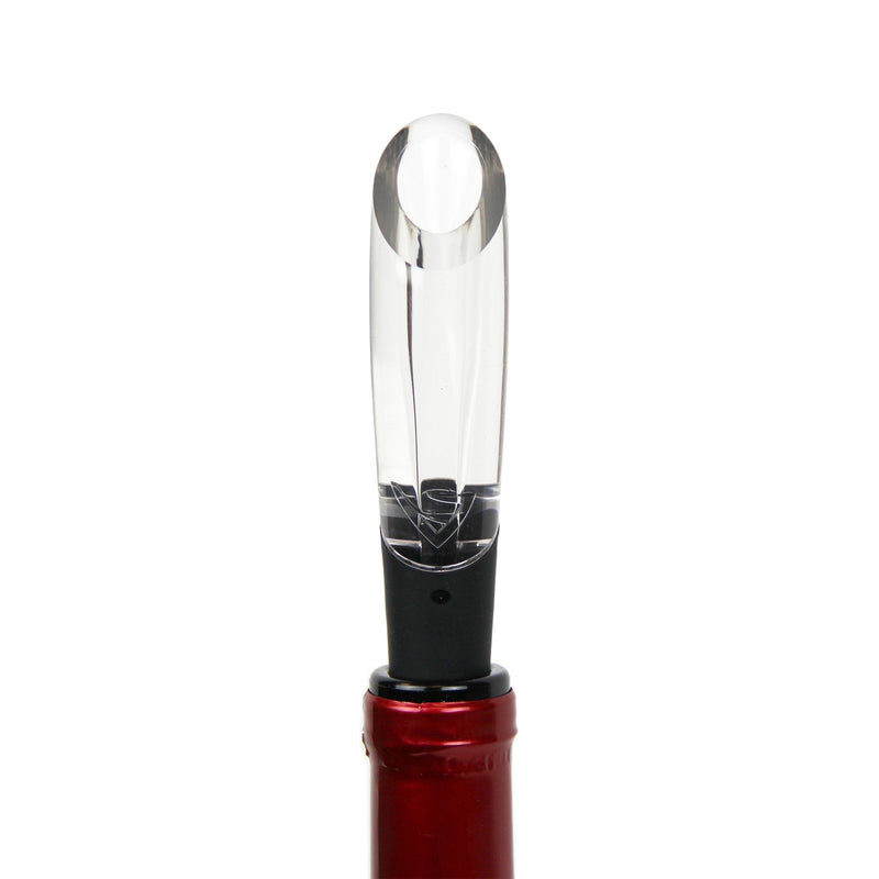  [AUSTRALIA] - Vinturi On-Bottle Aerator for Red and White Wines, 1, Black