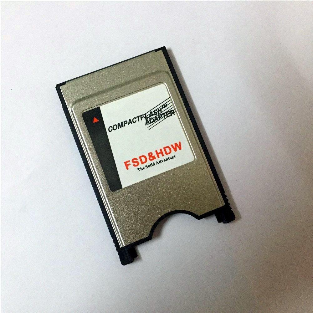 New Compactflash Card to PC Card Adapter Notebook Laptop PCMCIA Compact Flash Memory Card Reader CNC - LeoForward Australia