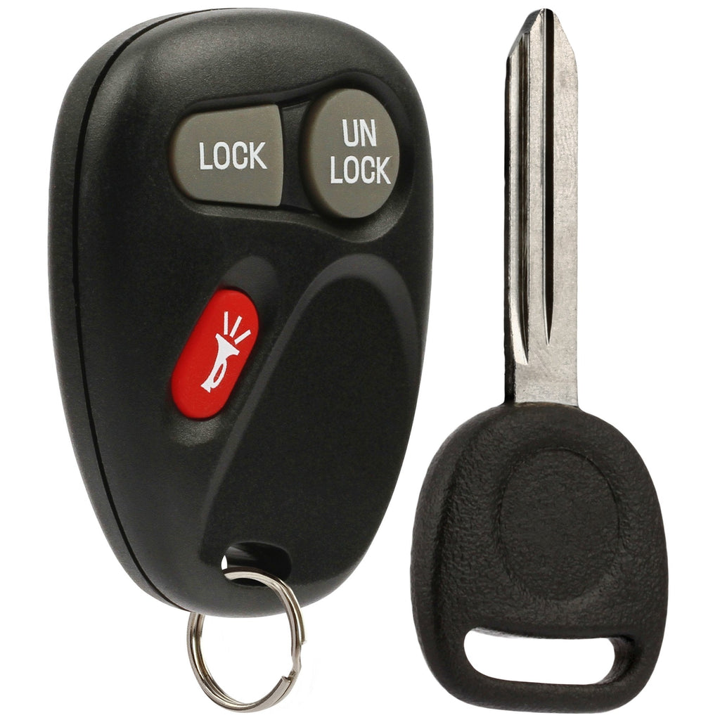  [AUSTRALIA] - Key Fob Keyless Entry Remote with Ignition Key fits Chevy Astro Blazer S10 Silverado Suburban Tahoe/GMC Jimmy Safari Sierra Sonoma Yukon/Oldsmobile Bravada (15732803) One