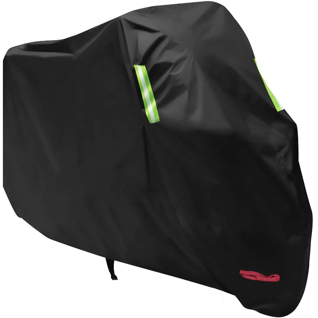  [AUSTRALIA] - Anglink Waterproof Motorcycle Cover, All Weather Outdoor Protection, 210D Oxford Durable and Tear Proof for 104 inches XXL Motorcycles Like Honda, Yamaha, Suzuki, Harley and More