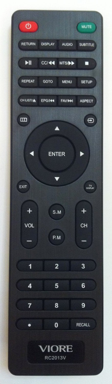 Viore Rc2013v Remote Control for Led19vh55d Led26vf55d Tv Remote - LeoForward Australia