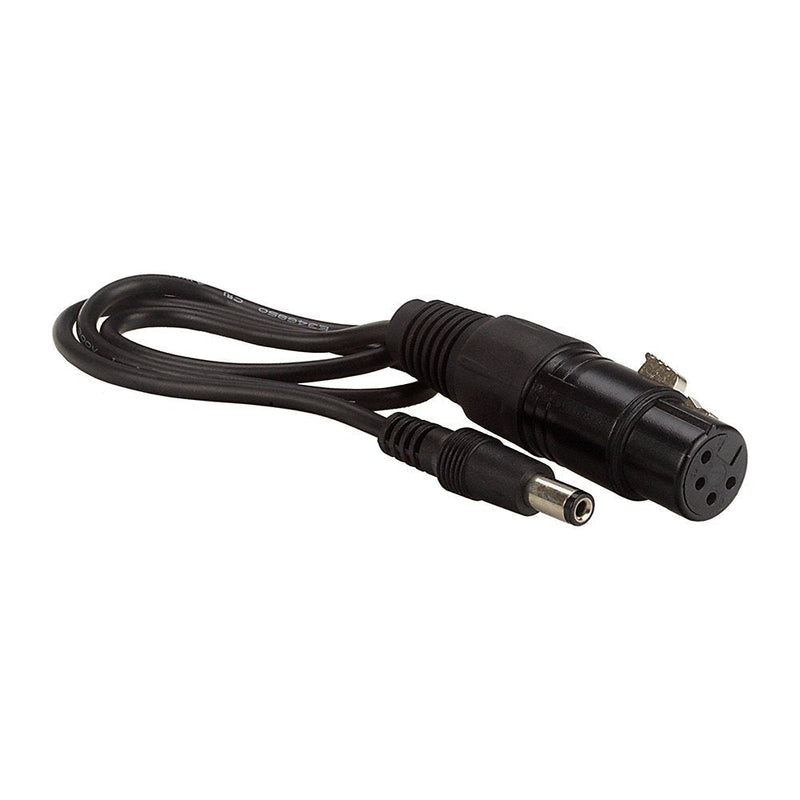  [AUSTRALIA] - Fotodiox Power Adapter Cable - 4-Pin XLR Female to 2.1mm Barrel DC (17 inches)