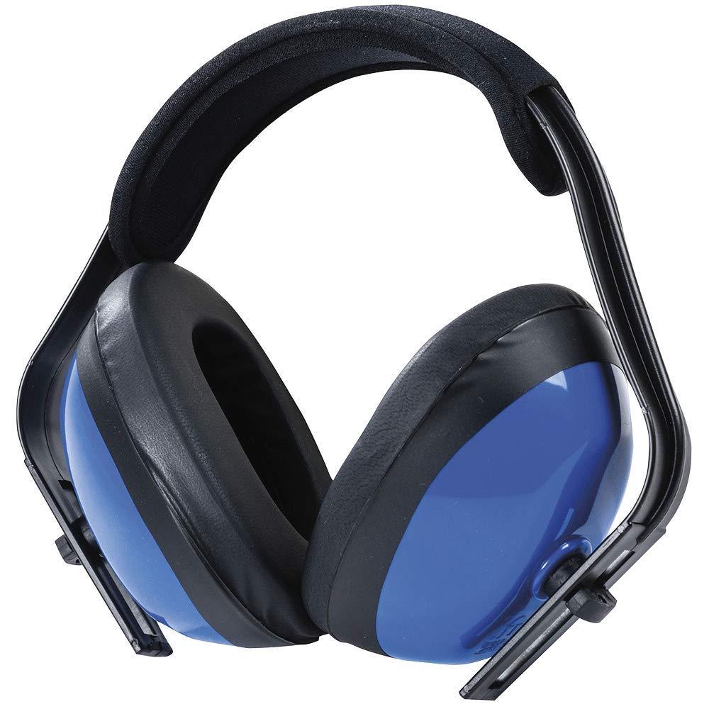  [AUSTRALIA] - Sellstrom Noise Cancelling Adjustable Safety Ear Muffs, ANSI S3.19 Approved, 25dB NRR, Blue, S23401