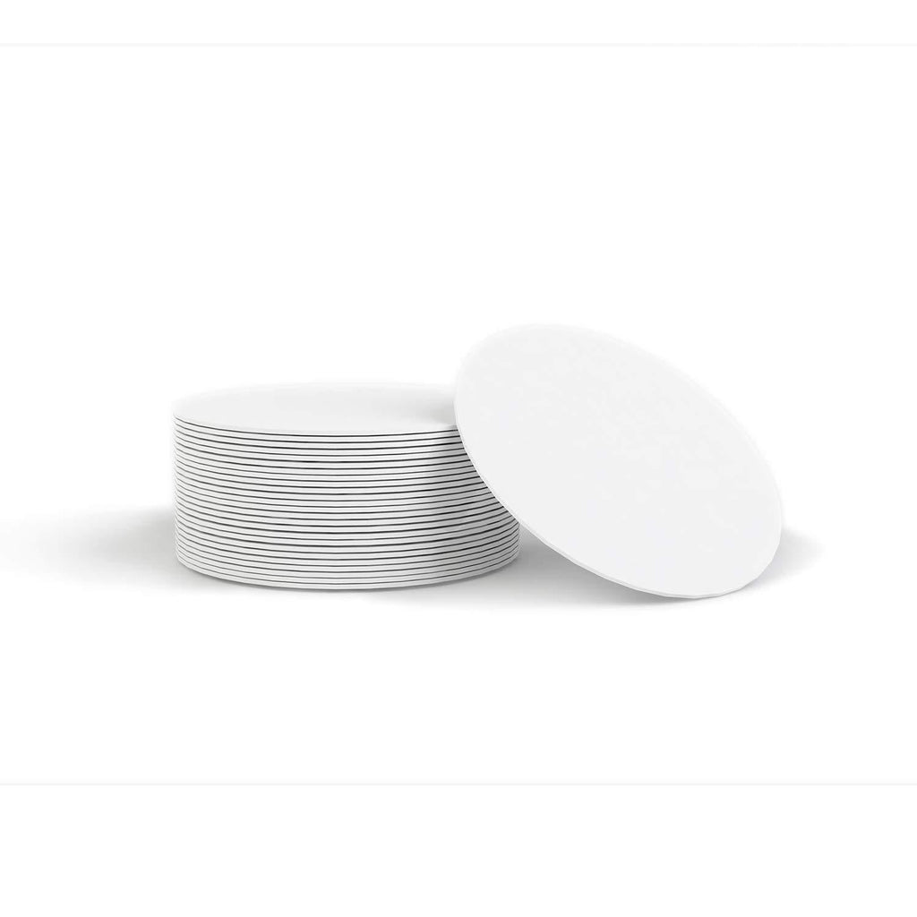 50PCS NFC Tags Ntag215 NFC Label 35mm,1.38 inches Round, NFC PVC Cards 100% Compatible with Amiibo and TagMo by Timeskey NFC - LeoForward Australia