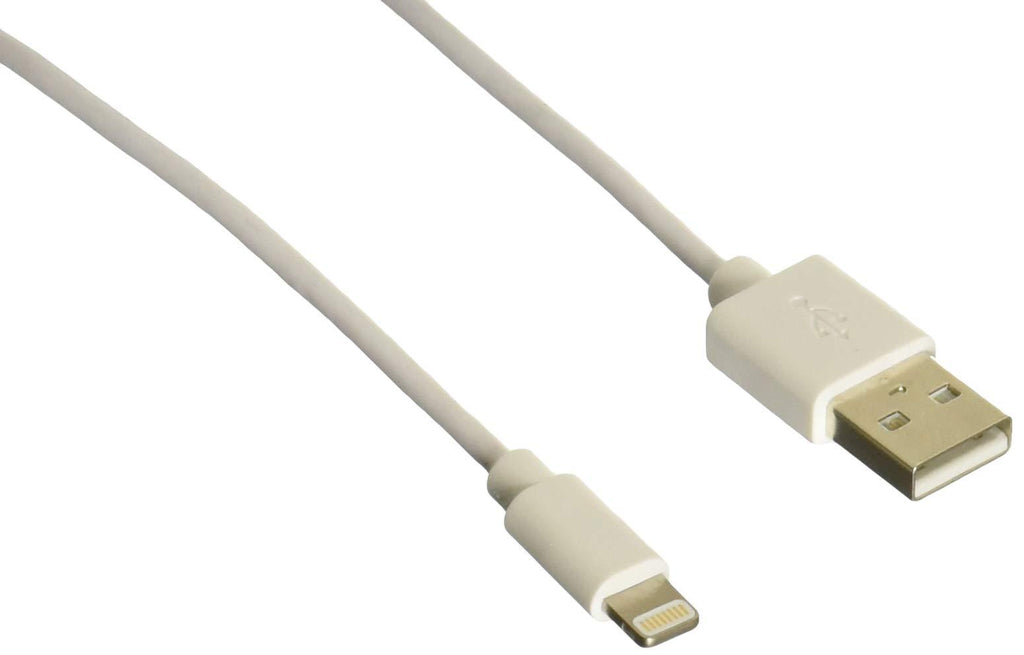 Monoprice Lightning to USB Charge & Sync Cable - 3 Feet - White | Apple MFi Certified for iPhone X, 8, 8 Plus, 7, 7 Plus, 6, 6 Plus, 5S, iPad Pro 3ft - LeoForward Australia