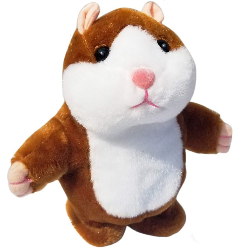 Upgrade Version Talking Hamster Mouse Toy - Repeats What You Say and Can Walk - Electronic Pet Talking Plush Buddy Hamster Mouse for Kids Gift Party Toys - LeoForward Australia