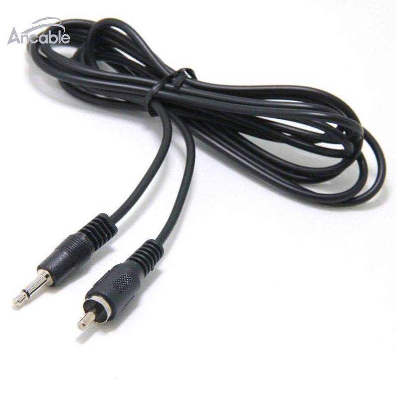 Ancable 2-Pack 6-Feet RCA Male to 3.5mm 1/8" Monaural Mini Mono Male Plug Jack Connector Audio Cable - Trigger Cable for Pre-Amp Subwoofer Soundbar - LeoForward Australia