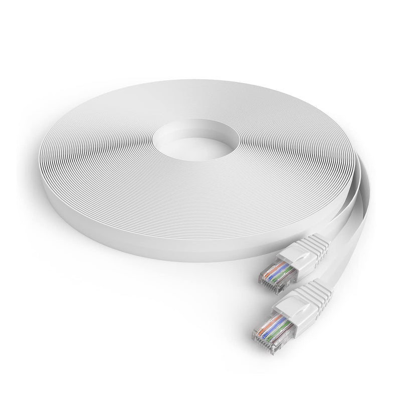 [AUSTRALIA] - Amcrest CAT6E 4K-Rated Video POE Ethernet Cable 100ft Internet High Speed Network Cable for PoE Security IP Cameras, Smart TV, PS4, Xbox One, Router, Laptop, Computer, Home (CAT6ECABLE100)