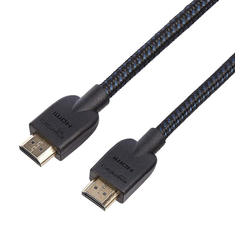  [AUSTRALIA] - Amazon Basics High-Speed HDMI Cable (18Gbps, 4K/60Hz) - 10 Feet, Nylon-Braided 1-Pack