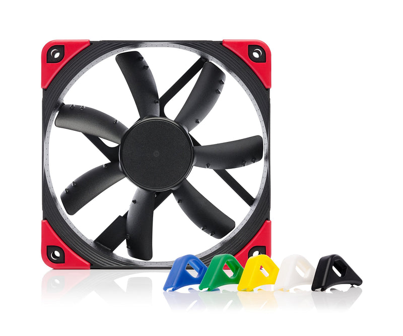  [AUSTRALIA] - Noctua NF-S12A PWM chromax.Black.swap, Premium Quiet Fan, 4-Pin (120mm, Black)