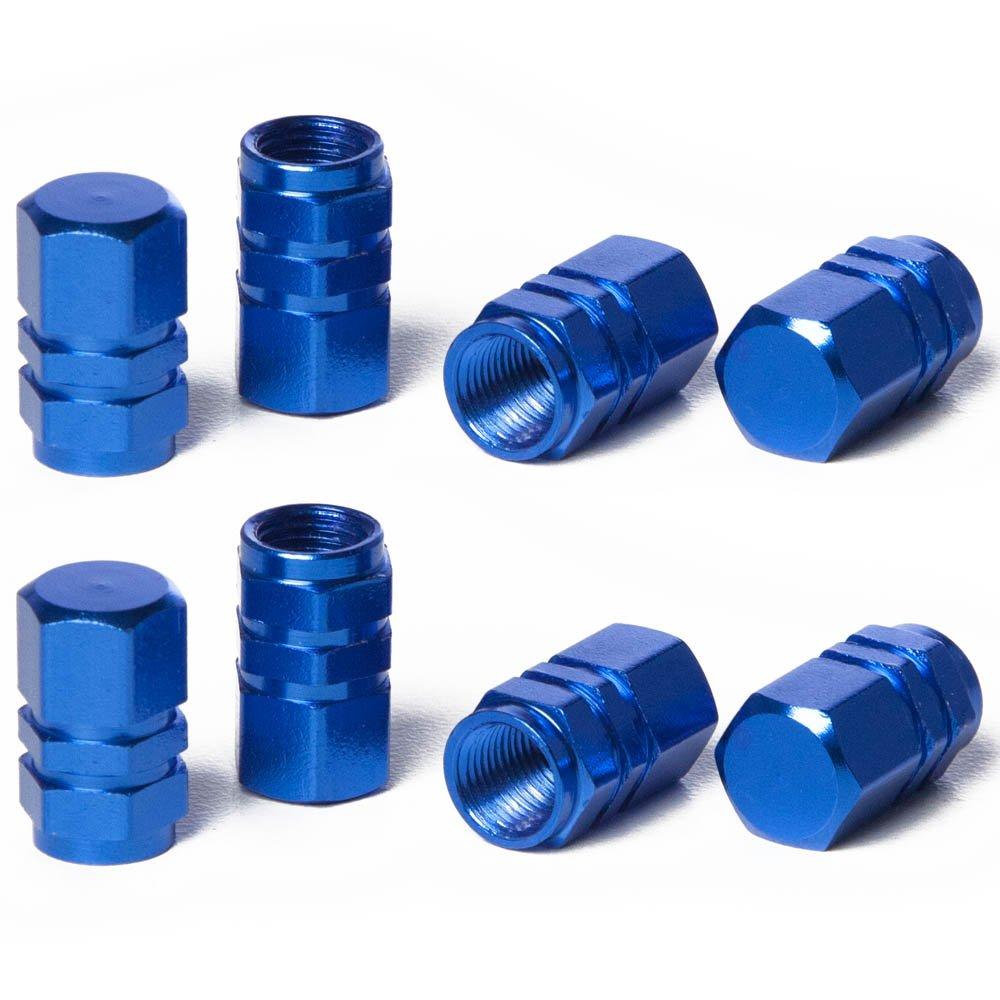 Circuit Performance VC2 Series Blue Aluminum Valve Stem Caps (8 Pieces) - LeoForward Australia