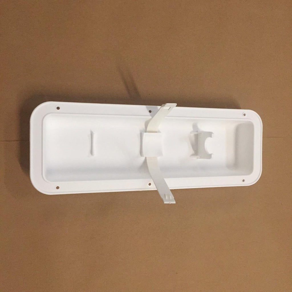  [AUSTRALIA] - Autmotive Authority White Fire Extinguisher Wall Mount Pocket Recessed Bracket Holder Hanger Boat RV