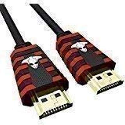 Alien Ultra HDMI Cable UHD V2.0 and V2.2-4K HDR, Ethernet PC, Gaming, Gaming Console, PS4, 24K Gold-Plated Connectors (25FT, Red) 25FT - LeoForward Australia