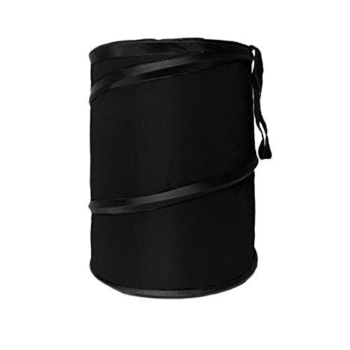  [AUSTRALIA] - FH Group FH1121BLACK Black Car Garbage Trash Can (Collapsible and Compact Size Large)