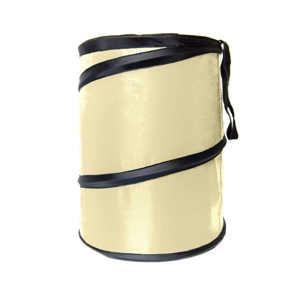  [AUSTRALIA] - FH Group FH1121BEIGE Beige Car Garbage Trash Can (Collapsible and Compact Size Large)