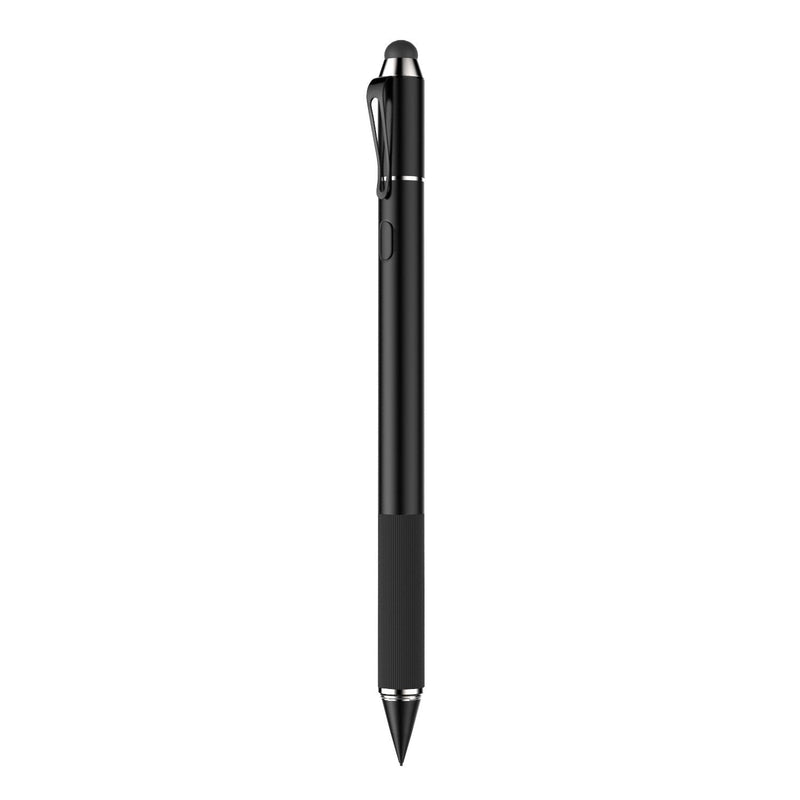 MoKo Universal Active Stylus Pen, 2-in-1 Capacitive Fine Point Touch Screen Tablets Stylus Pencil Fit 2021 Apple iPad, Mini/Air/Pro, iPhone, Samsung Galaxy, Touchscreen Devices & Smartphones - Black - LeoForward Australia