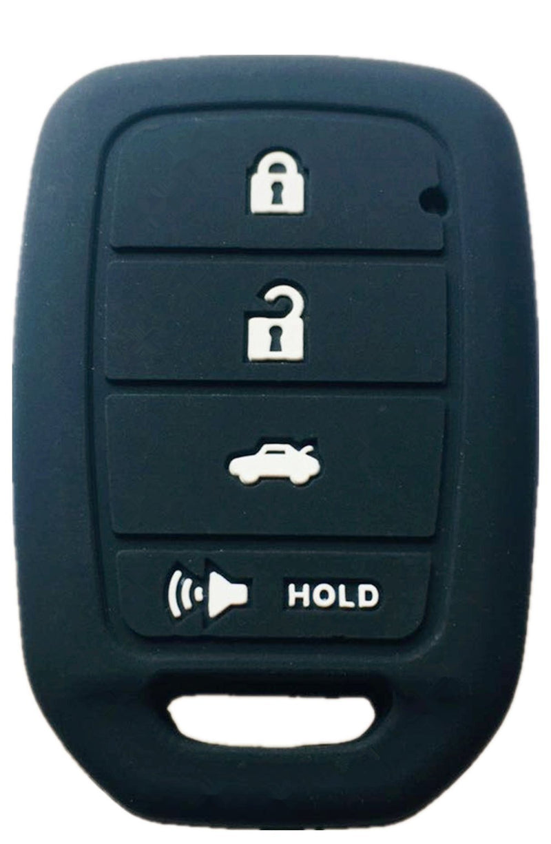  [AUSTRALIA] - Rpkey Silicone Keyless Entry Remote Control Key Fob Cover Case protector For 2013 2014 2015 Honda Accord Civic MLBHLIK6-1T 35118-T2A-A20
