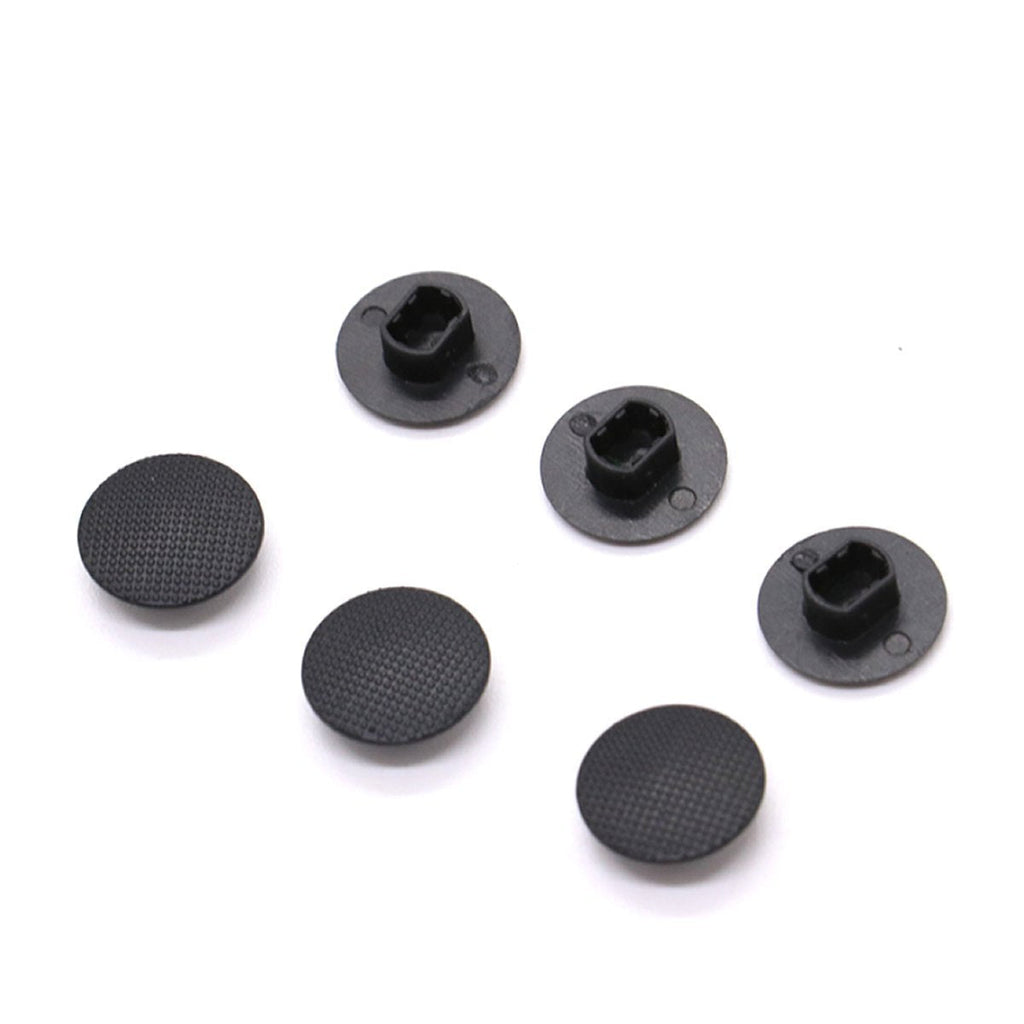 Pomeat 6 Pack Black Analog Joystick Stick Cap Cover Button for Sony PSP 1000 - LeoForward Australia