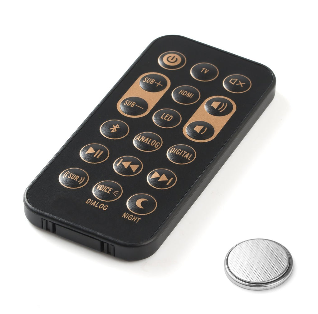 Motiexic Remote Control Compatible with Klipsch R4B R-4B 1062590 RSB8 RSB-8 SB6 RSB6 RSB-6 RSB-3 RSB3 with Battery Inside - LeoForward Australia