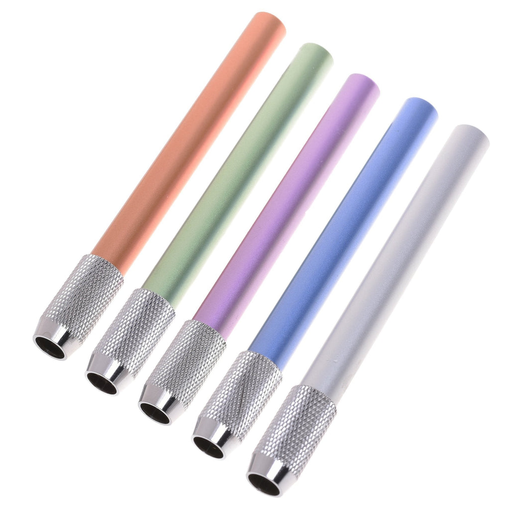 COSMOS Assorted Colors Pencil Extender Holder Art Writing Lengthener Tool, 5 Pcs - LeoForward Australia
