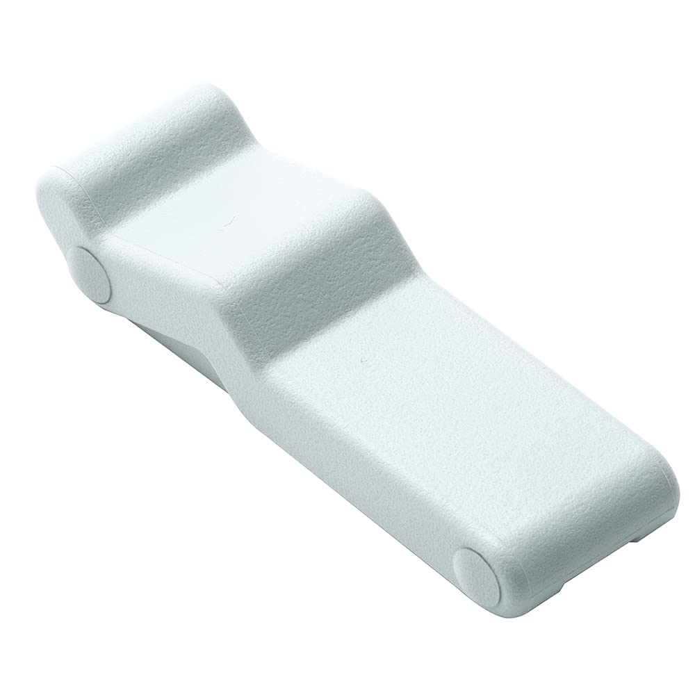 Southco Concealed Soft Draw Latch w/Keeper - White Rubber - LeoForward Australia