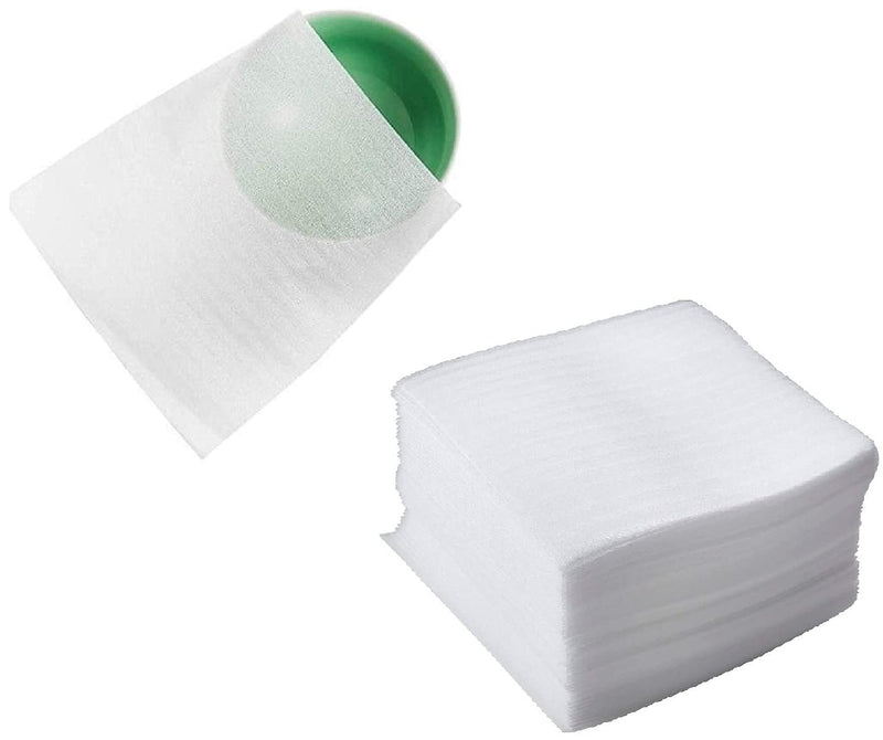 [AUSTRALIA] - 50 Cushion Foam Pouches 7-1/2" X 7-1/2", Protect Dishes, China, and Furniture, Packing Supplies, Packing Cushioning Supplies for Moving (50 Pack) (50 Count)