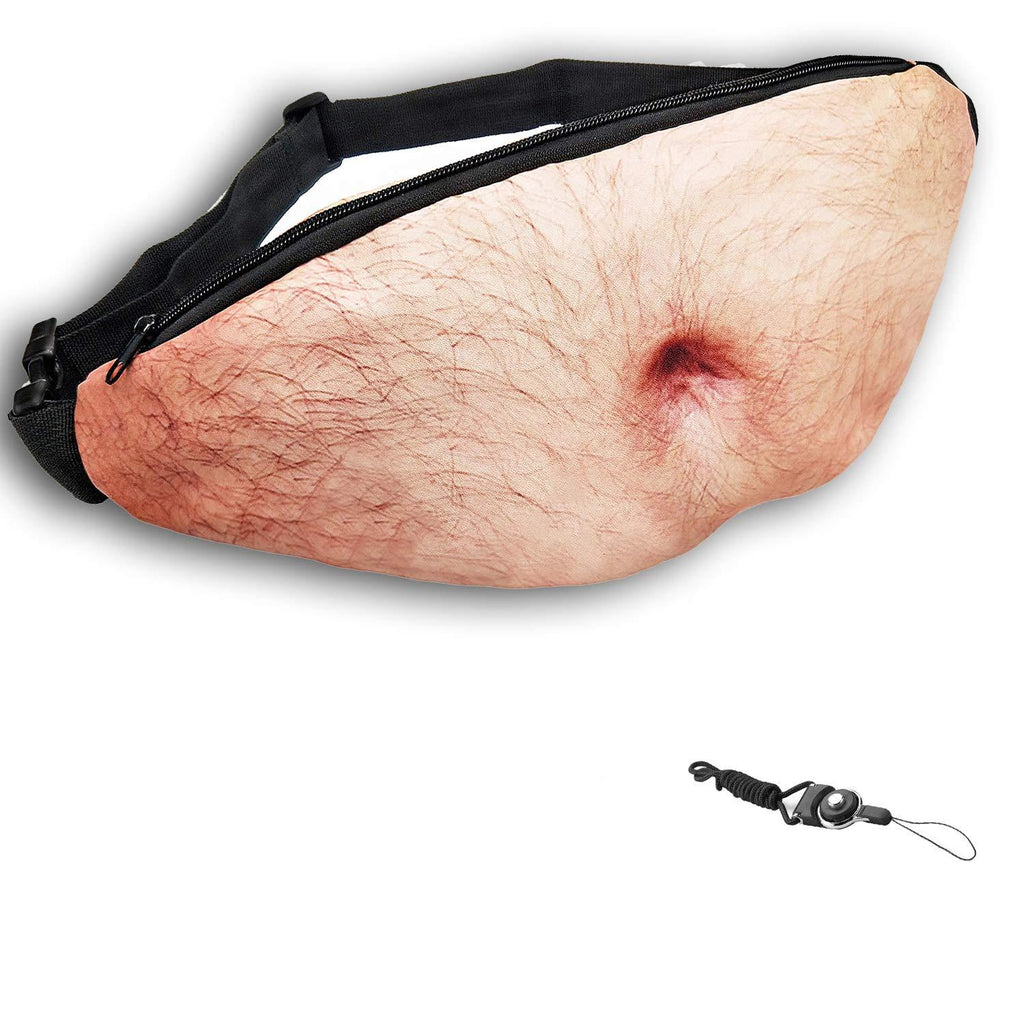 Dad Bag Fanny Pack,Funny Gag Gifts 3D Beer Belly Waist Packs for Christmas,White Elephant Gift Exchange - LeoForward Australia