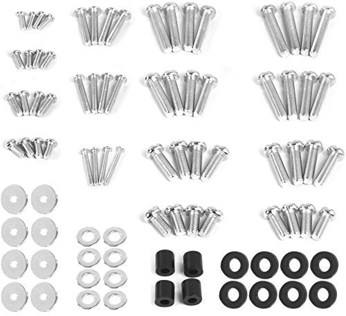  [AUSTRALIA] - VIVO M4 M5 M6 M8 Universal TV and Monitor Mounting VESA Hardware Kit Set, Includes Screws, Washers, Spacers, Assortment Pack, Fits Most Screens up to 80 inches, Mount-TVWARE
