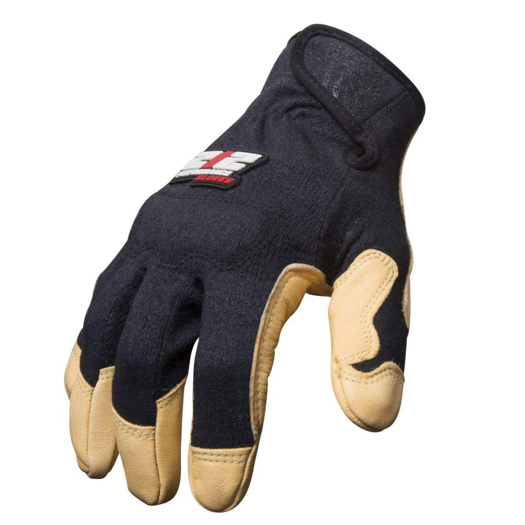  [AUSTRALIA] - 212 Performance Fire Resistant Fabricator Gloves for Welding, Premium Goatskin, Adjustable Cuff, X-Large